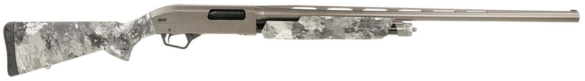 Winchester Repeating Arms SXP Hybrid Hunter Shotgun 512449691, 20 Gauge, 26", 3" Chmbr, Gray Barrel/Rec, TrueTimber Midnight Furniture, TruGlo Fiber Optic Sight