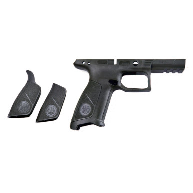 Beretta USA E02049 APX Grip Frame Beretta APX Polymer - No Finger Groves, Black
