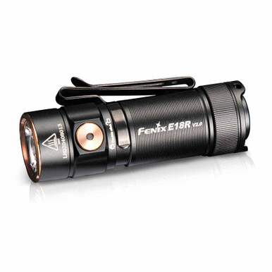 Fenix E18R V2 Ultra-Compact High-Performance EDC Flashlight 1200LM Black - FX-E18RV2