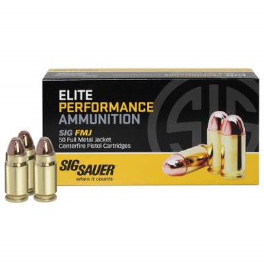 Sig Sauer 357 Sig Performance E357B150 125 gr FMJ 50 rounds