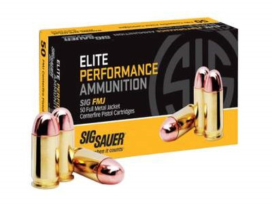 Sig Sauer 380 Auto E380B1-50 100 gr FMJ 50 rounds