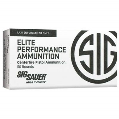 Sig Sauer 45 Auto Ammunition V-Crown E45AP1-50 200 Grain Jacketed Hollow Point 50 rounds
