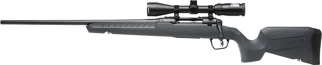 Savage Arms Axis 2 XP Compact Bolt Action Rifle 32256, 400 Legend, 20", Left Hand, Gray Fixed Stock, 4 Rds