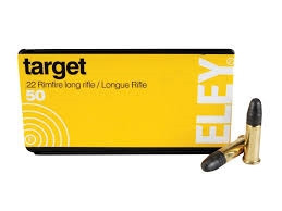 Eley 22LR Target ELEY3190 40 gr LRN 50 rounds