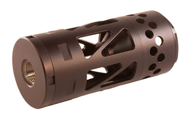 Energetic Armament SOB Flash Can - 5.56 Muzzle Device, 5.7 Ounces, Includes 5.56 End Cap, Black