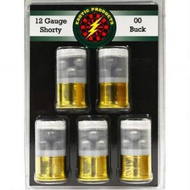 Exotic 12 Gauge Ammunition Shorty 00510 1-3/4" 00 Buckshot 6 Pellet 1150fps 5 rounds