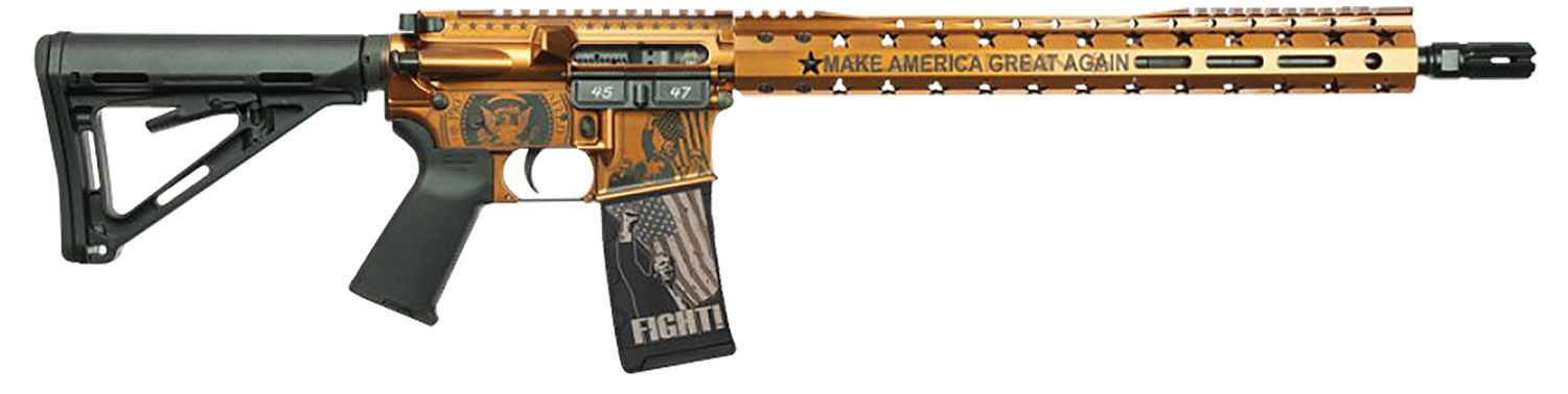 Black Rain Ordnance Spec15 Rifle 24111204C, 5.56 NATO, 16", Magpul Black Polymer Stock, 30 Rds