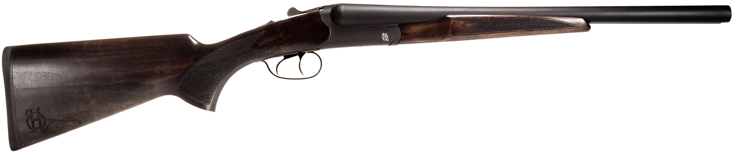 Heritage Mfg Badlander Shotgun BL2018BK, 20 Gauge, 18.50", Black Chrome Side By Side Barrel & Receiver, Fixed Turkish Walnut Stock