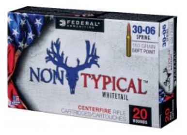 Federal 300 Win Mag Ammunition Non-Typical F300WDT150 150 Grain Soft Point 20 rounds