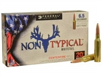 Federal 6.5 Creedmoor Ammunition Non-Typical F65CDT1 140 Grain Soft Point CASE 200 rounds
