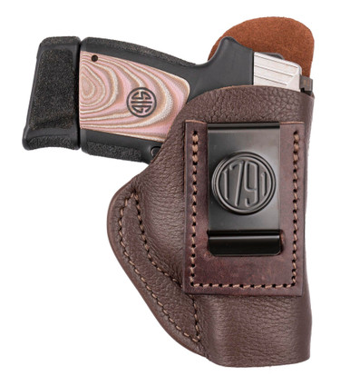 1791 Gunleather Fair Chase IWB Size 1 Holster Right Hand Brown - FCD-1-BRW-R