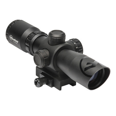 Firefield Barrage 1.5-5X32MM Rifle Scope - Red/Green Illuminated Mil-Dot Reticle, Integrated Mount, Matte Black