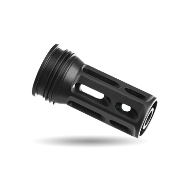 HUXWRX Flash Hider-QD 762 M14x1 LH - Black Finish