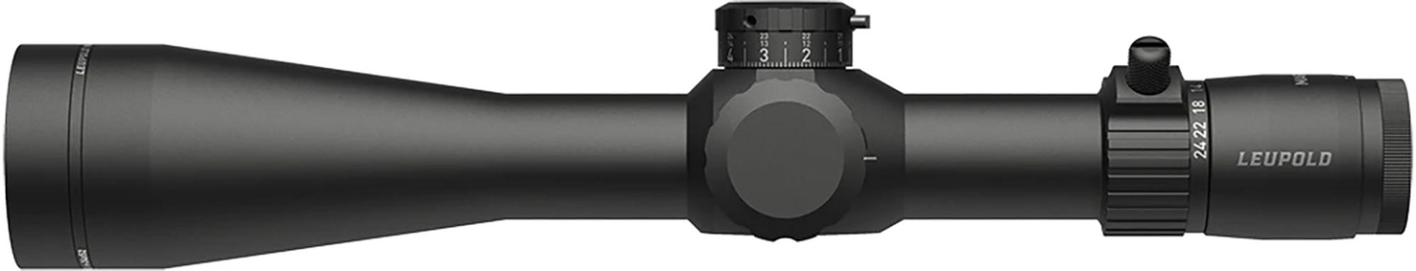 Leupold Mark 4HD FFP Rifle Scope 183824, 6-24x52mm, 34mm Tube, Matte Black, PR3 MIL Reticle