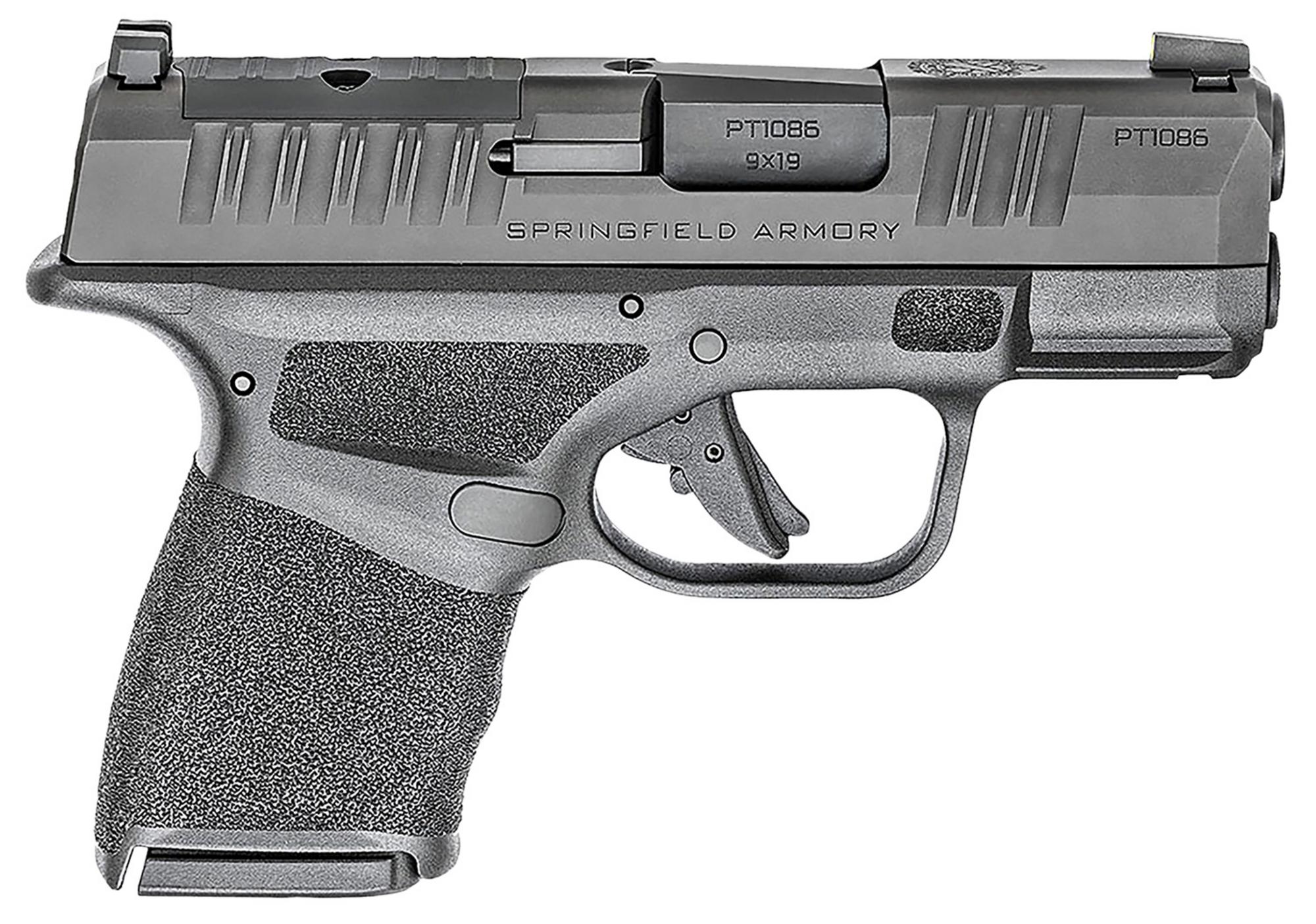 Springfield Hellcat OSP Gear Up Pistol HC9319BOSPGU24, 9mm, 3", w/ Viridian RFX-11 Green Dot, Black Finish, w/ Range Bag,13 Rds