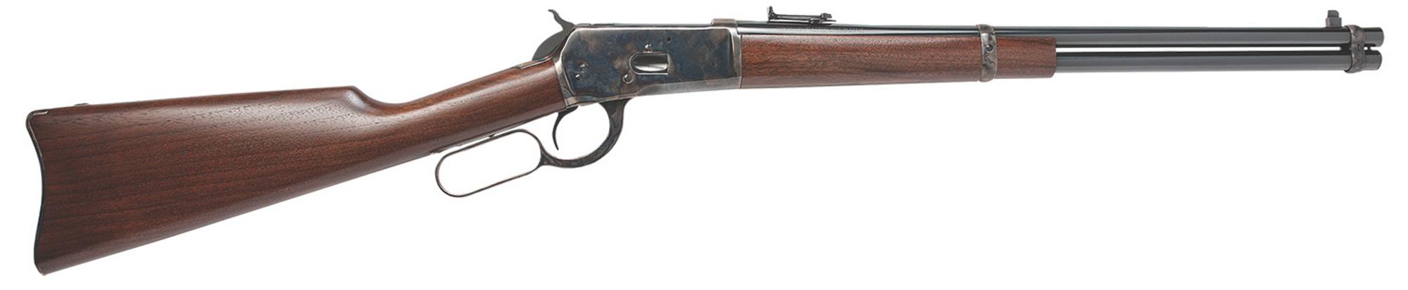 Cimarron 1892 Carbine Lever Action Rifle AS612, 45 Colt (LC), 20", Case Hardened Finish, Walnut Fixed Stock,10 Rds
