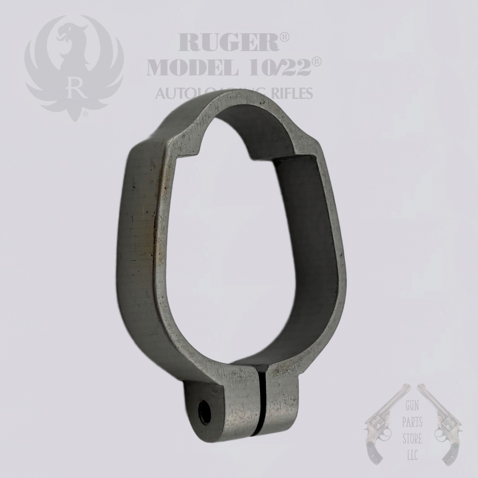 Front Band w/o Screw – Matte Silver Aluminum