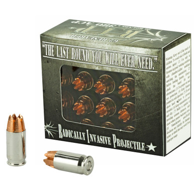 G2 Research RIP 380ACP 162 Grain Lead Free Copper Defensive Rounds - 20 Rounds per Box