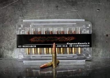G2 Research RIP .300 AAC RIP OUT Sub Sonic 110 gr HP 20 rounds