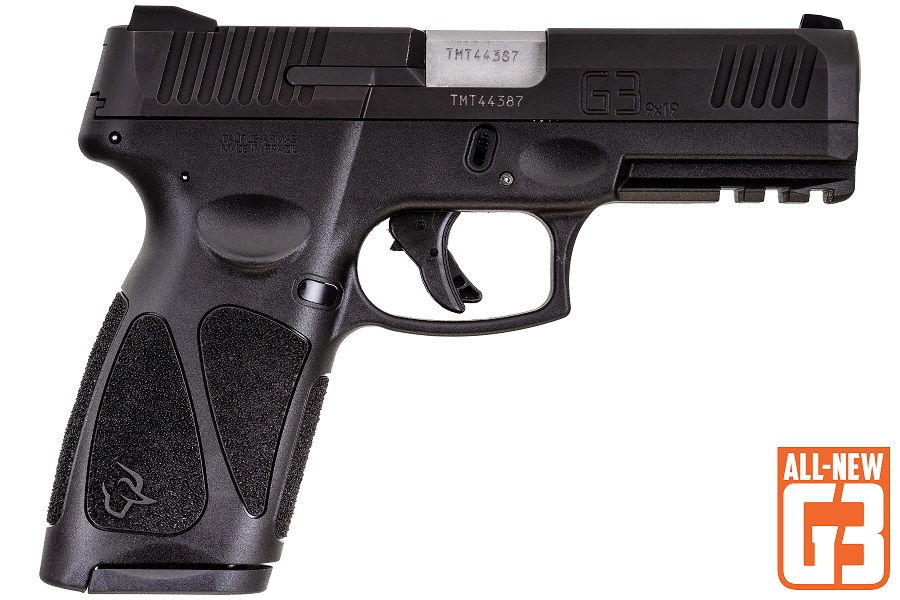Taurus G3 9mm Full Size 4" Barrel Matte Black Semi-Automatic Pistol #1-G3941