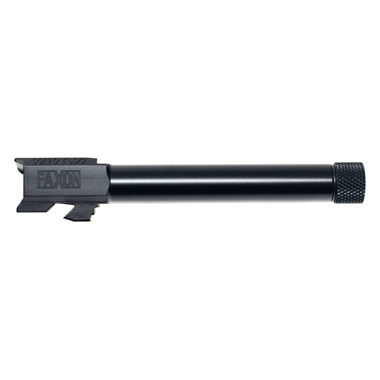 Faxon Firearms 9mm Duty Series Conversion Barrel For Glock 22, Threaded, Nitride