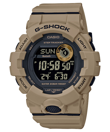 Casio G-SHOCK Move GBD-800 Series Watch - Tan