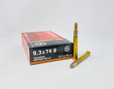 Geco 9.3x74R Ammunition GECO234740020 255 Grain Jacketed Soft Point 20 Rounds
