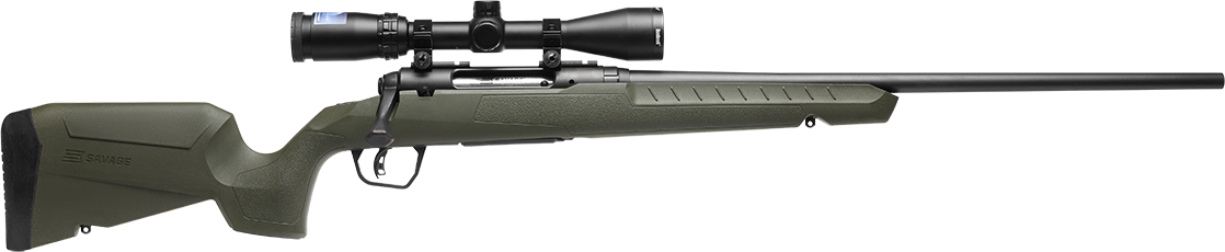 Savage Arms Axis 2 XP Compact Bolt Action Rifle 32221, 400 Legend, 20", Green Fixed Stock, 4 Rds