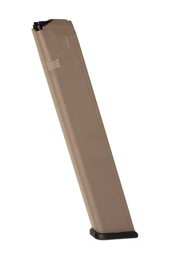 ProMag Glock 17/19/26 9mm 32-Round Extended Magazine Flat Dark Earth - GLK-A8B-FDE