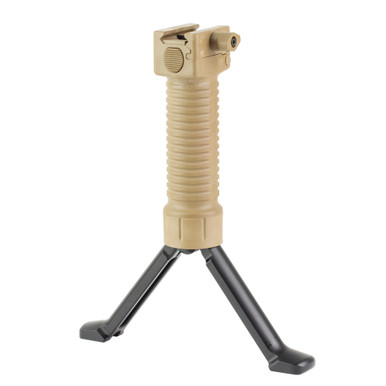 Grip Pod GPS.02 Bipod/Foregrip - Tan - Aluminum Legs - GPS-AL-T