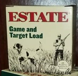Estate 12 Gauge Ammunition Promo Game & Target GTL128 2-3/4" 8 Shot 1oz 1290fps Case of 250 Rounds