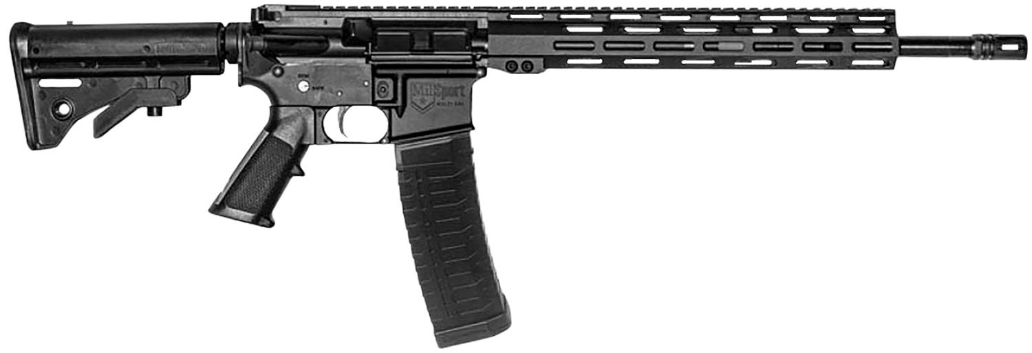American Tactical Mil-Sport Rifle ATIG15MS556ML13M, 5.56x45mm, 16", 6 Position Rogers Super-Stoc Stock, 60 Rds