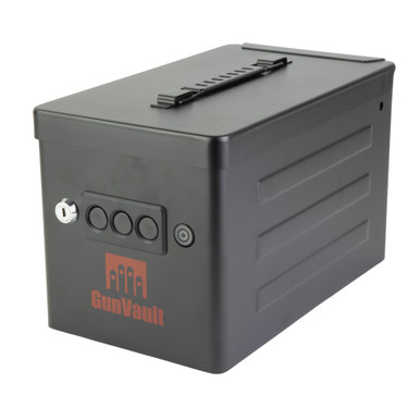 GunVault Range Vault Digital Keypad Handgun Safe Matte Black - GVRV100BK22