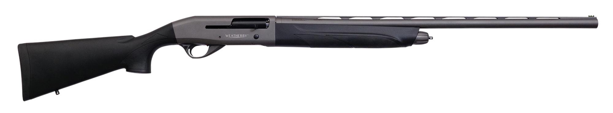 Weatherby Element Full Size Shotgun EST1226PGM, 12 Gauge, 26", 3" Chmbr, Gray Cerakote, Griptonite Black Stock