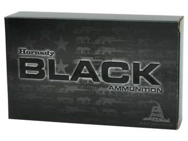 Hornady 223 Rem Ammunition Black Rifle H80267 75 Grain Boat Tail Hollow Point 20 rounds