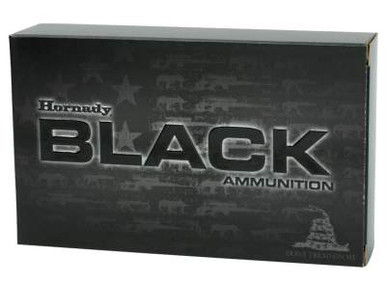 Hornady 5.56x45 NATO Ammunition Black Rifle H81296 75 Grain HD Interlock SBR 20 rounds