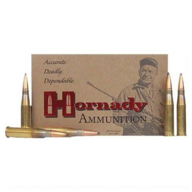 Hornady 8x56 HUNN MANN Ammunition H80492 205 Grain Jacketed Soft Point 20 Rounds