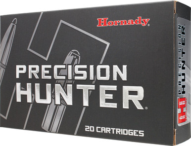 Hornady 300 Win Mag Ammunition 82041 Precision Hunter 178 Grain ELD-X Ballistic Tip 20 Rounds