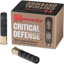 Hornady 410 Bore Critical Defense H86238 41 Cal. FTX Slug 2 1/2'' 750fps 20 rounds