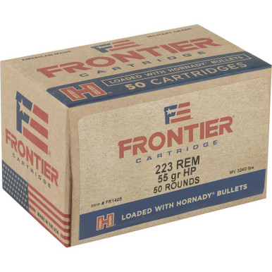 Hornady 223 Remington Ammunition HFR1405 55 Grain Hollow Point Match 50 Rounds