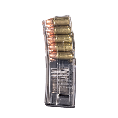 ETS Group HK MP5 9MM Translucent Carbon Smoke 10 Round Magazine - Fits MP5