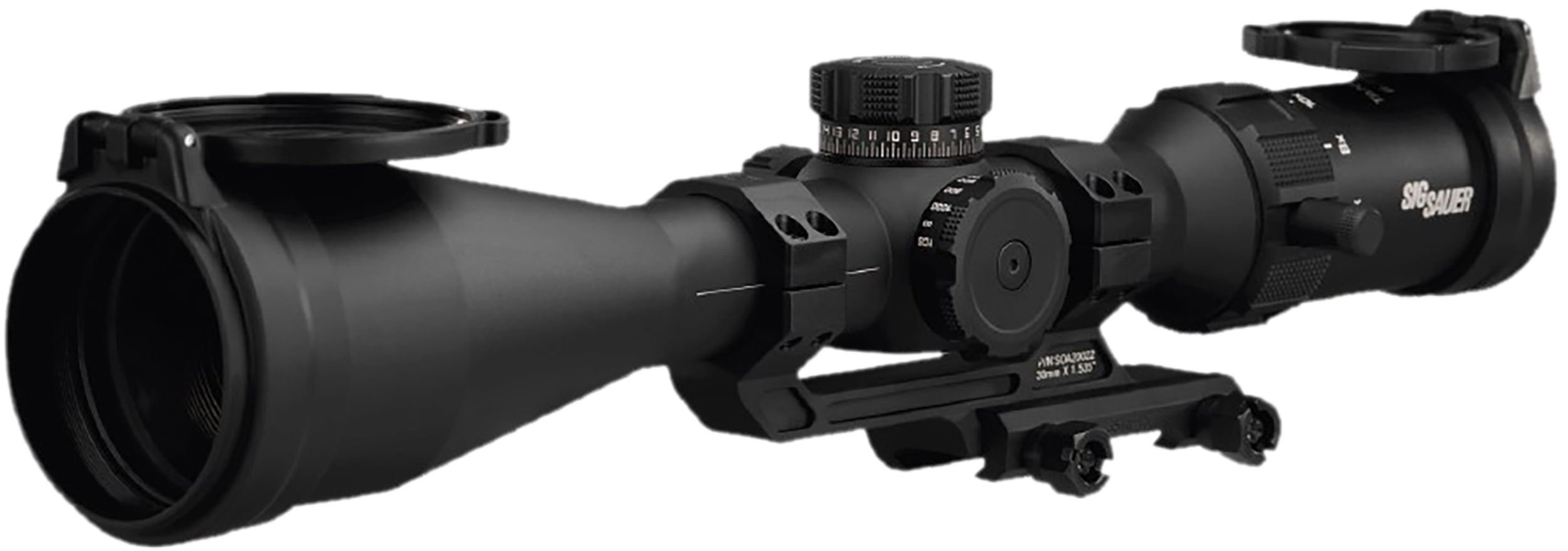 Sig Tango6 Rifle Scope SOTS46000, 6-24x, 52mm Obj, 30mm Tube, Matte Black
