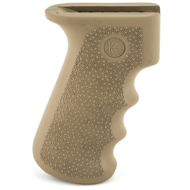 Hogue AK-47 Rubber Overmold Rifle Grip with Finger Grooves - Flat Dark Earth