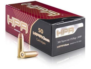 HPR 38 Special Ammunition 158 Grain XTP Jacketed Hollow Point 50 rounds