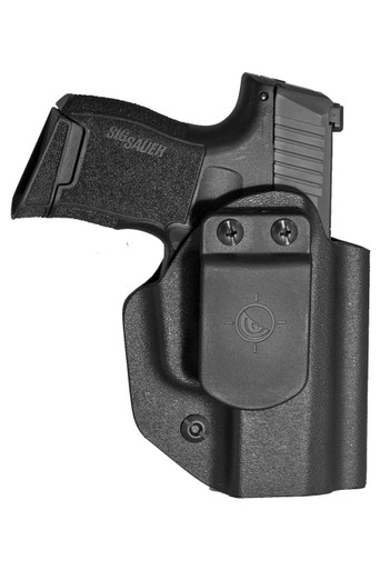 Mission First Tactical IWB Holster for the Sig Sauer P365 / P365X - Ambidextrous, Fits Sig P365, Includes 1.5" Belt Attachment, Black Kydex