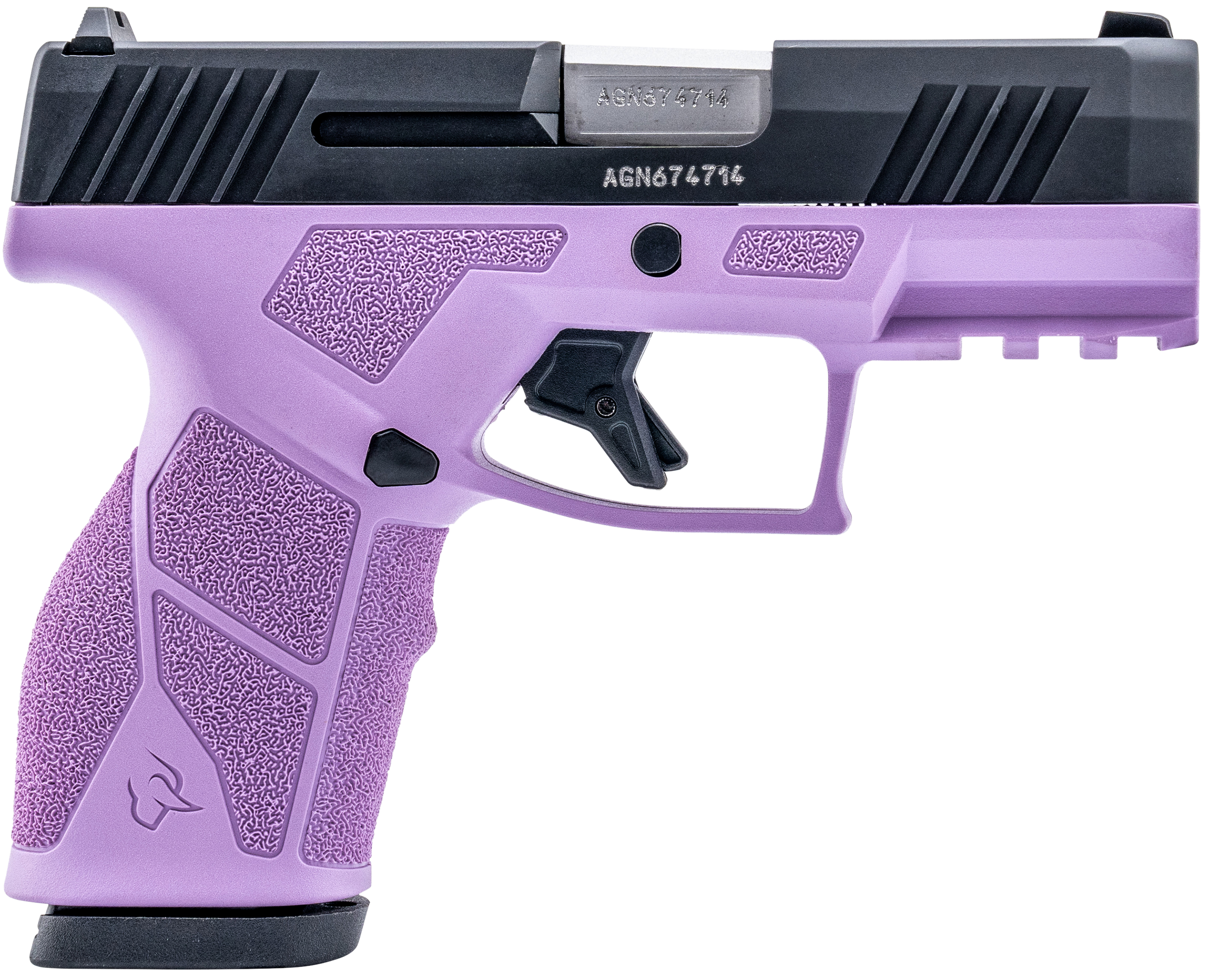 Taurus GX2 Pistol 1-GX2931LP-10, 9mm, 3.37in, Polymer Grips, Light Purple Finish, 10 Rds
