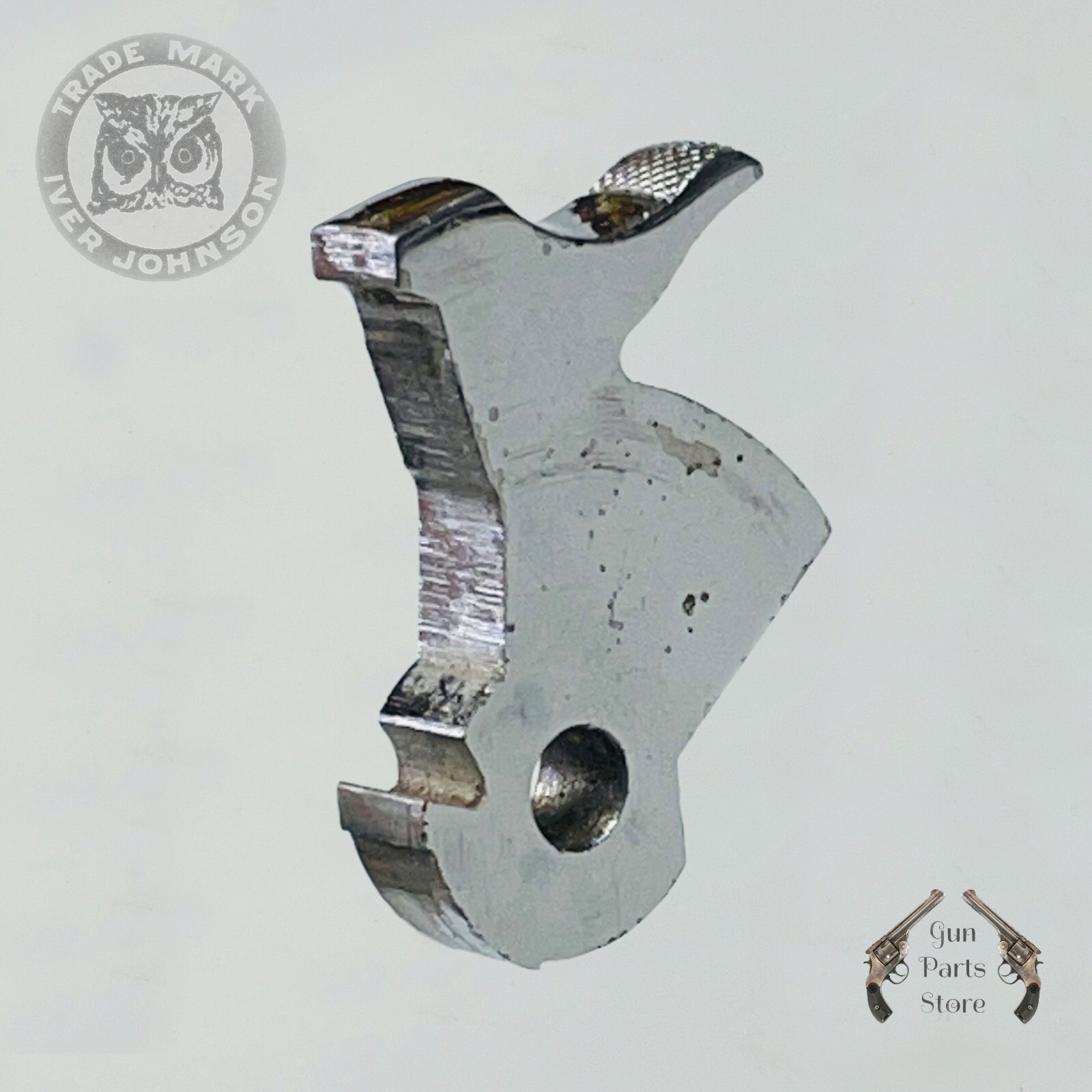 Hammer – IVER JOHNSON Small Frame 1st & 2nd Model Safety Hammer – Nickel