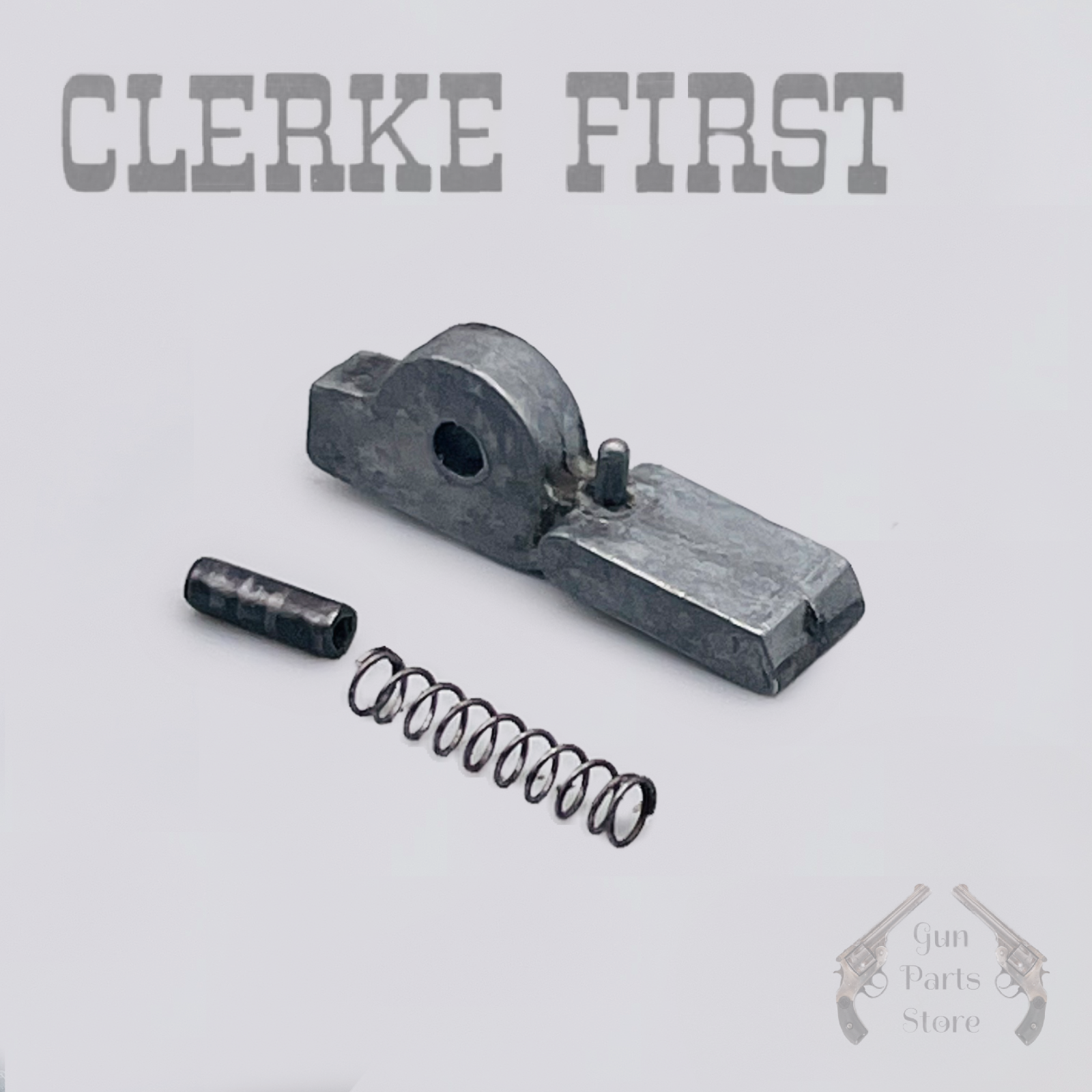 Clerke First Hammer Strut, Spring & Pin — Technicorp .22 LR, .32 S&W Revolver