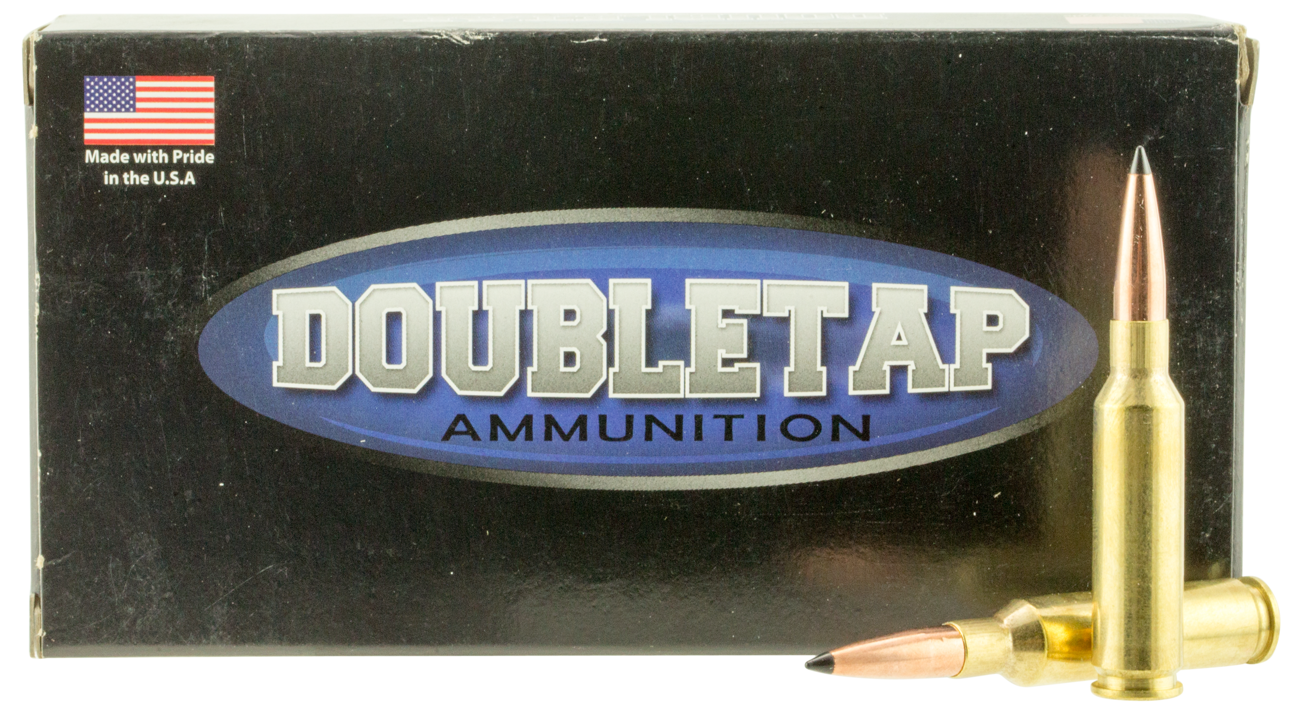 DoubleTap Ammunition Hunter Rifle Rifle Ammunition 65CM130SS, 6.5 Creedmoor, Swift Scirocco II, 130GR, 2850fps, 20 Rd/bx