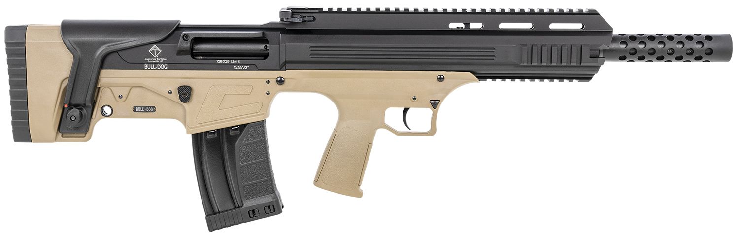 American Tactical Bulldog Bullpup Semi-Auto Shotgun ATIG12BDT, 18.50", 3" Chmbr, Bullpup, 5 Rds
